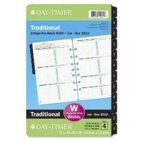 Day-Timer Weekly Planner Refill 2017